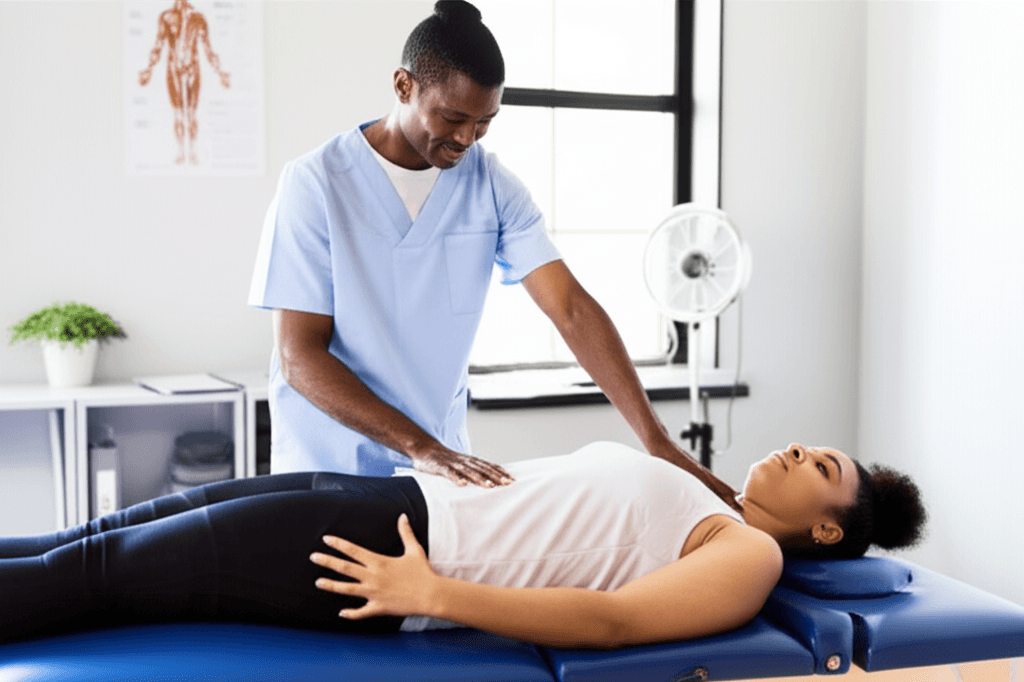 Auto accident physical therapy treatment in Southfield clinic
