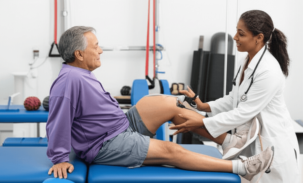 Post-operative physical therapy rehabilitation in Southfield clinic